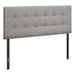 I 6003F Bed - Full Size / Grey Linen Headboard Only - Furniture Depot (7881126543608)