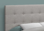 I 6003F Bed - Full Size / Grey Linen Headboard Only - Furniture Depot (7881126543608)