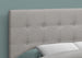 I 6003F Bed - Full Size / Grey Linen Headboard Only - Furniture Depot (7881126543608)