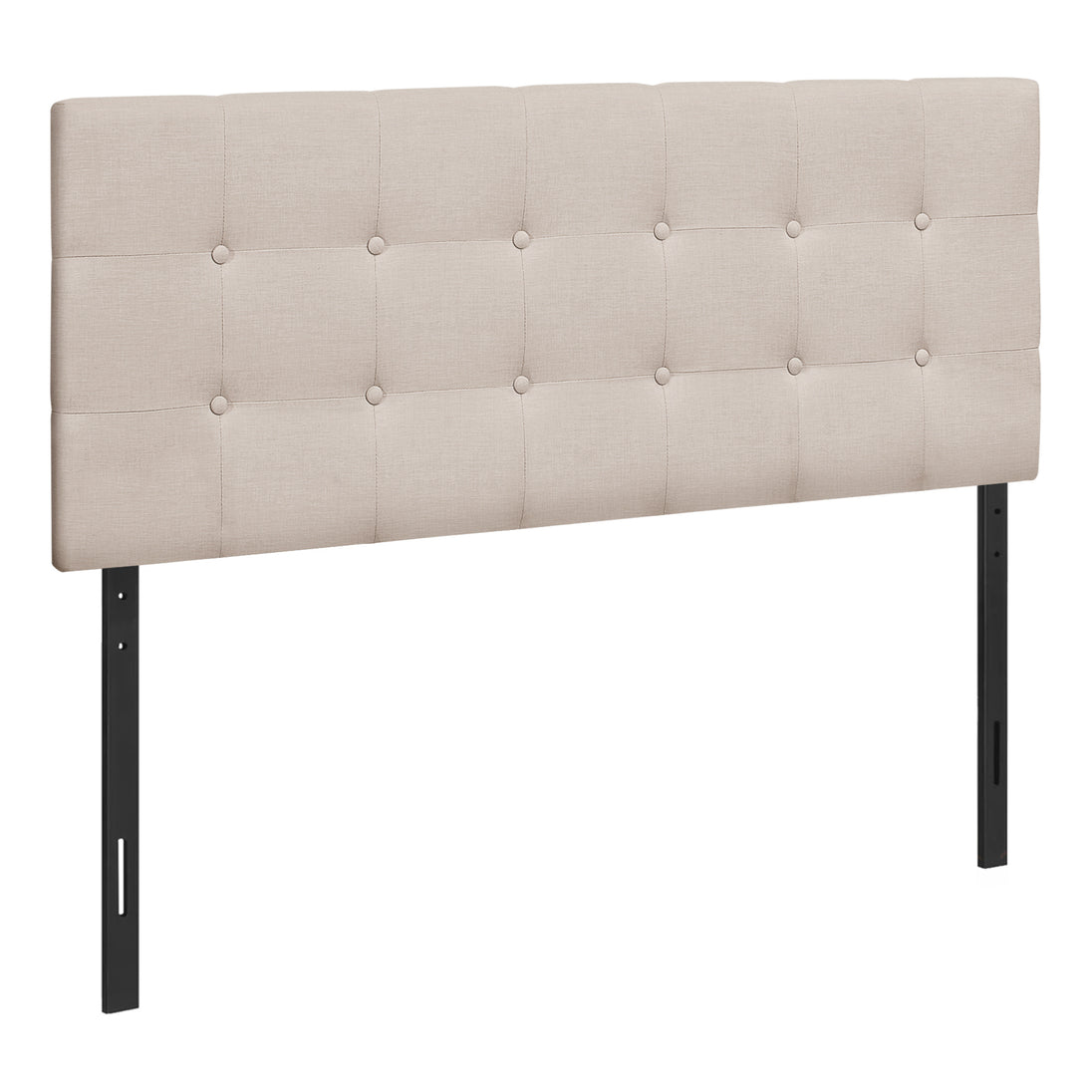 I 6004F Bed - Full Size / Beige Linen Headboard Only - Furniture Depot (7881126641912)