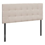 I 6004F Bed - Full Size / Beige Linen Headboard Only - Furniture Depot (7881126641912)