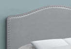 I 6011F Bed - Full Size / Grey Leather-Look Headboard Only - Furniture Depot (7881126805752)