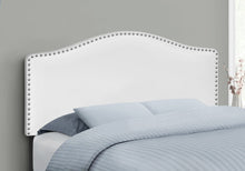 Load image into Gallery viewer, I 6012F Bed - Full Size / White Leather-Look Headboard Only - Furniture Depot (7881126904056)