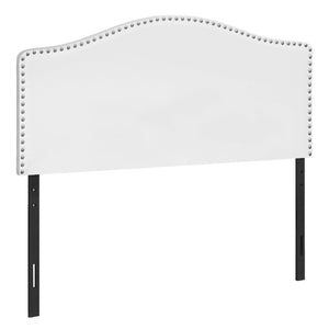I 6012F Bed - Full Size / White Leather-Look Headboard Only - Furniture Depot (7881126904056)