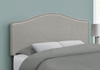 I 6013F Bed - Full Size / Grey Linen Headboard Only - Furniture Depot (7881127002360)