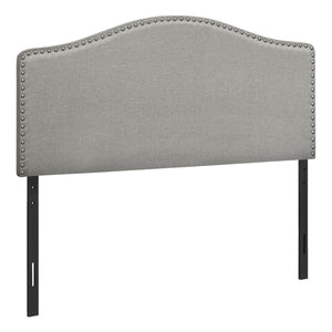 I 6013F Bed - Full Size / Grey Linen Headboard Only - Furniture Depot (7881127002360)