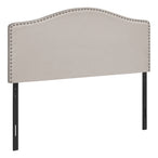 I 6014F Bed - Full Size / Beige Linen Headboard Only - Furniture Depot (7881127100664)
