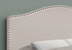 I 6014F Bed - Full Size / Beige Linen Headboard Only - Furniture Depot (7881127100664)
