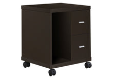 Load image into Gallery viewer, I 7004 Office Cabinet - Espresso 2 Drawer On Castors - Furniture Depot