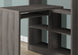 I 7041 Computer Desk - Dark Taupe Left Or Right Facing Corner - Furniture Depot
