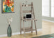 I 7042 Computer Desk - 61"H / Dark Taupe Ladder Style - Furniture Depot