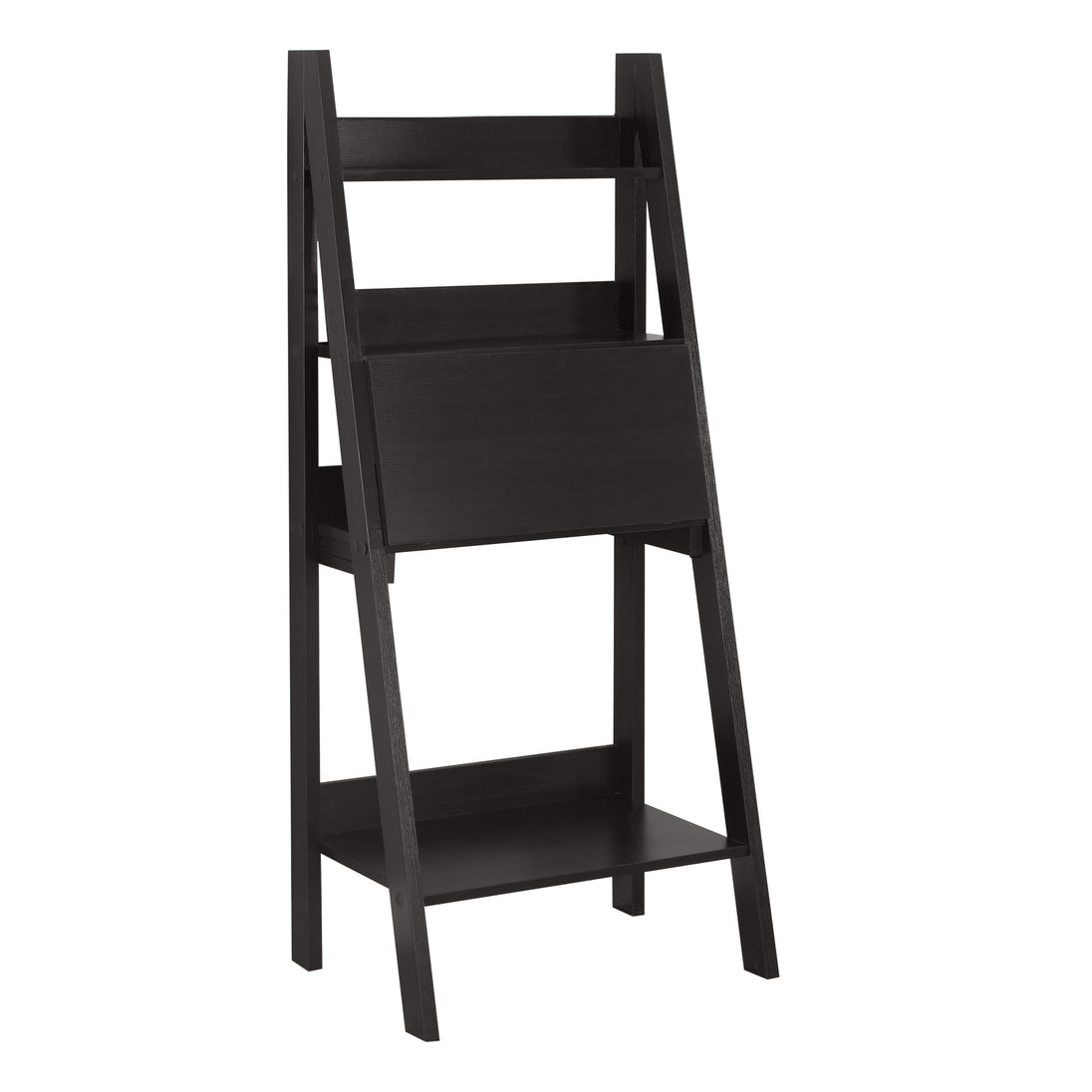 I 7043 Computer Desk - 61"H / Espresso Ladder Style - Furniture Depot