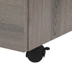I 7049 Filing Cabinet - 3 Drawer / Dark Taupe On Castors - Furniture Depot (7881128083704)