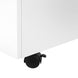 I 7051 Filing Cabinet - 3 Drawer / White / Cement-Look On Castor - Furniture Depot (7881128116472)