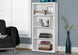 I 7059 Bookcase - 48"H / White With Adjustable Shelves - Furniture Depot (7881128214776)