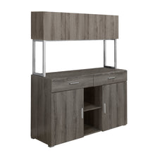 Load image into Gallery viewer, I 7067 Office Cabinet - 48&quot;L / Dark Taupe Storage Credenza - Furniture Depot