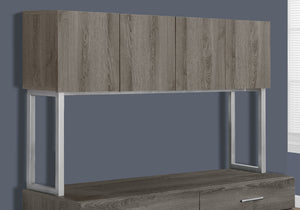 I 7067 Office Cabinet - 48"L / Dark Taupe Storage Credenza - Furniture Depot