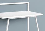 I 7110 Computer Desk - 30"L / Juvenile White / White Metal - Furniture Depot (7881128739064)