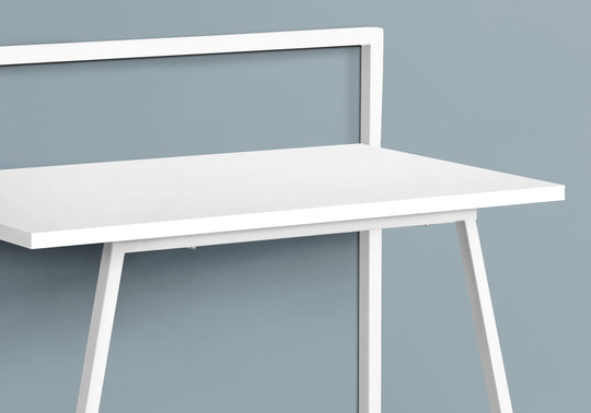 I 7110 Computer Desk - 30"L / Juvenile White / White Metal - Furniture Depot (7881128739064)