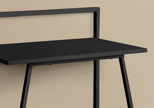 I 7111 Computer Desk - 30"L / Juvenile Black / Black Metal - Furniture Depot (7881128771832)