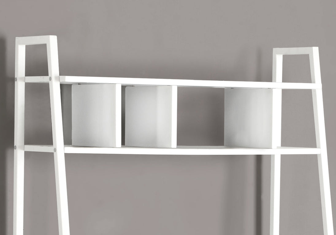 I 7163 Computer Desk - 32"L / White Top / White Metal - Furniture Depot (7881129623800)
