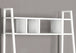 I 7163 Computer Desk - 32"L / White Top / White Metal - Furniture Depot (7881129623800)