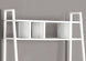 I 7163 Computer Desk - 32"L / White Top / White Metal - Furniture Depot (7881129623800)