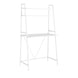 I 7163 Computer Desk - 32"L / White Top / White Metal - Furniture Depot (7881129623800)