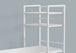 I 7165 Computer Desk - 48"L / White Top / White Metal - Furniture Depot (7881129656568)