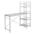 I 7165 Computer Desk - 48"L / White Top / White Metal - Furniture Depot (7881129656568)