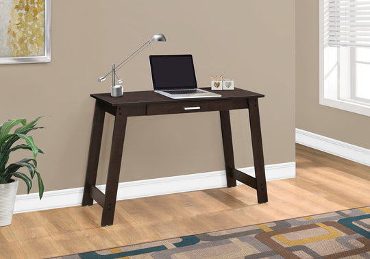 I 7190 Computer Desk - 42"L / Espresso With A Storage Drawer - Furniture Depot (7881129787640)