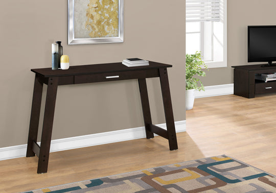 I 7190 Computer Desk - 42"L / Espresso With A Storage Drawer - Furniture Depot (7881129787640)