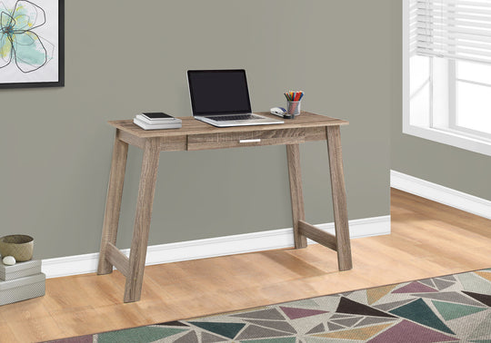 I 7191 Computer Desk - 42"L / Dark Taupe With A Storage Drawer - Furniture Depot