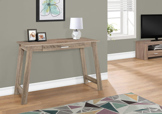I 7191 Computer Desk - 42"L / Dark Taupe With A Storage Drawer - Furniture Depot