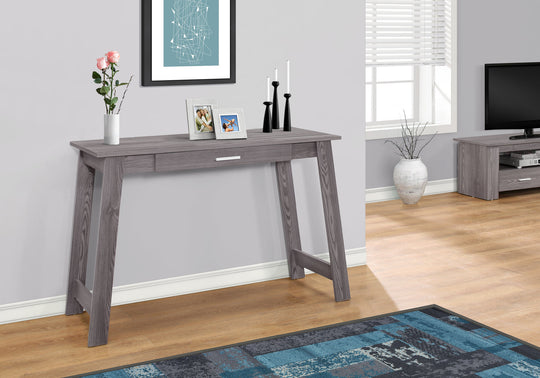 I 7192 Computer Desk - 42"L / Grey With A Storage Drawer - Furniture Depot