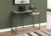 I 7217 Computer Desk - 42"L / Grey / Dark Grey Metal - Furniture Depot (7881130279160)