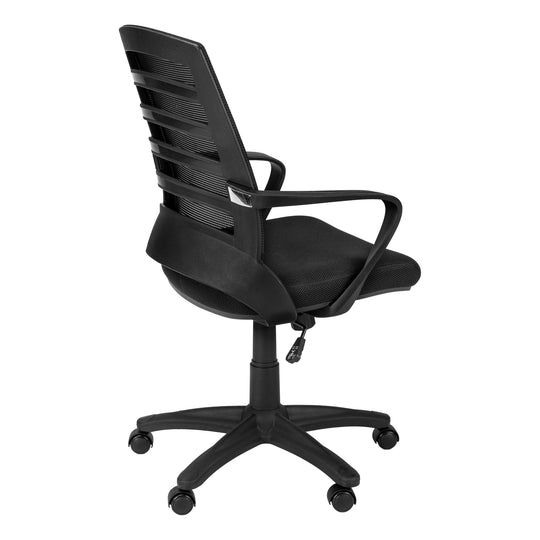 I 7224 Office Chair - Black / Black Mesh / Multi Position - Furniture Depot (7881130475768)