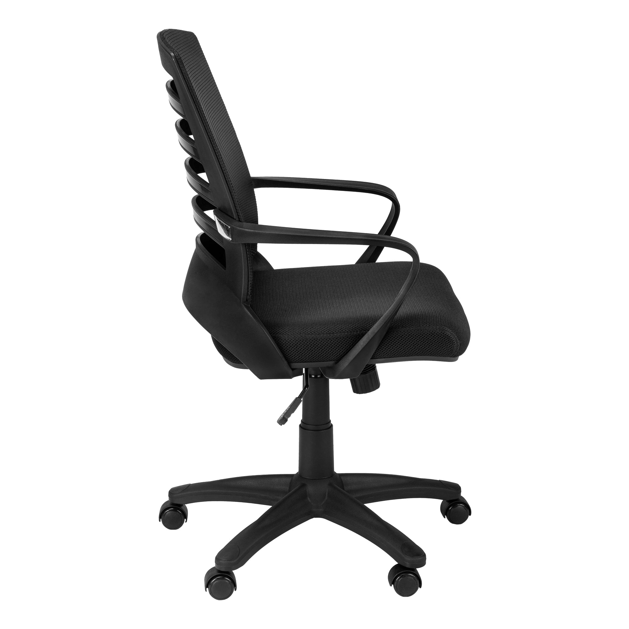 デバいす I 7224 Office Chair - Black / Black Mesh / Multi Position