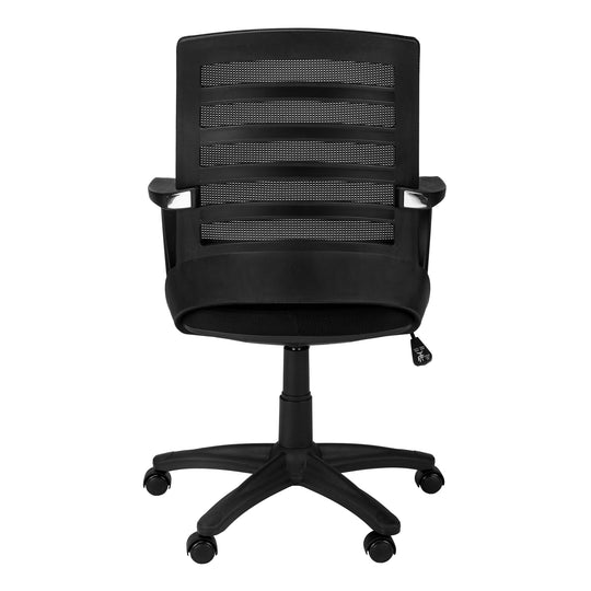 I 7224 Office Chair - Black / Black Mesh / Multi Position - Furniture Depot (7881130475768)