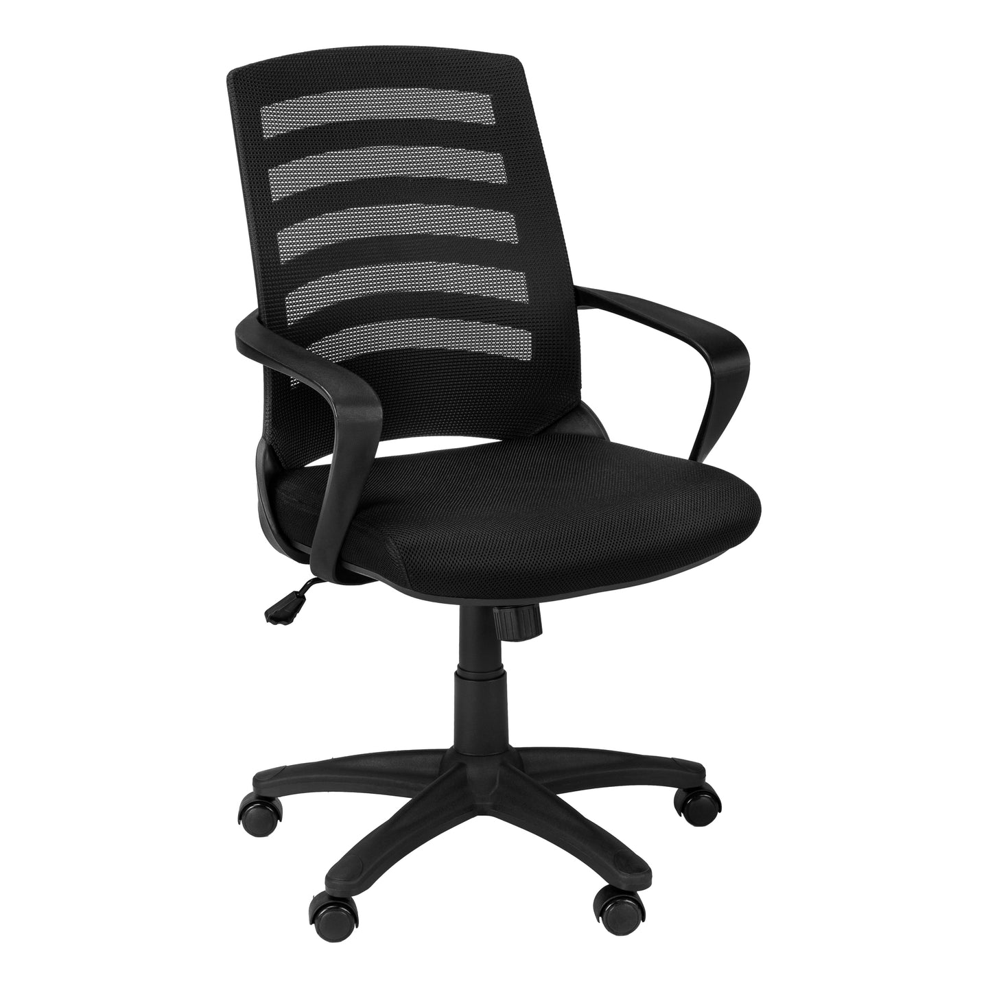 I 7224 Office Chair - Black / Black Mesh / Multi Position - Furniture Depot (7881130475768)