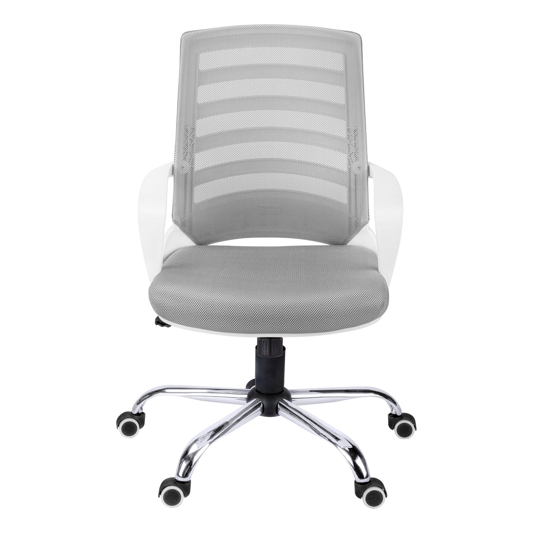 I 7225 Office Chair - White / Grey Mesh / Multi Position - Furniture Depot (7881130508536)