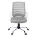 I 7225 Office Chair - White / Grey Mesh / Multi Position - Furniture Depot (7881130508536)