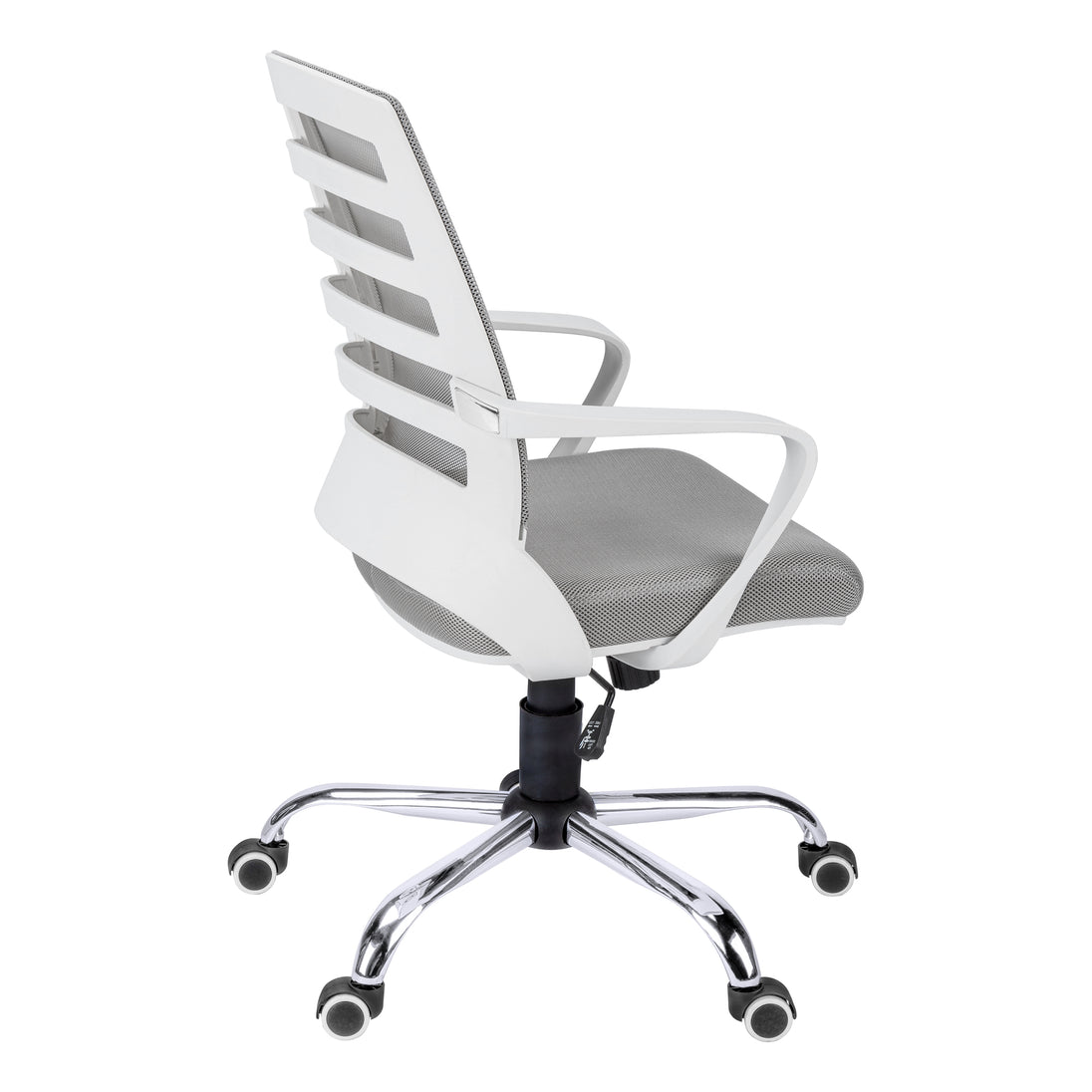 I 7225 Office Chair - White / Grey Mesh / Multi Position - Furniture Depot (7881130508536)