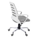 I 7225 Office Chair - White / Grey Mesh / Multi Position - Furniture Depot (7881130508536)