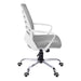 I 7225 Office Chair - White / Grey Mesh / Multi Position - Furniture Depot (7881130508536)