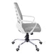 I 7225 Office Chair - White / Grey Mesh / Multi Position - Furniture Depot (7881130508536)
