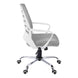 I 7225 Office Chair - White / Grey Mesh / Multi Position - Furniture Depot (7881130508536)