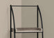 I 7228 Bookcase - 48"H / Dark Taupe / Black Metal - Furniture Depot (7881130606840)