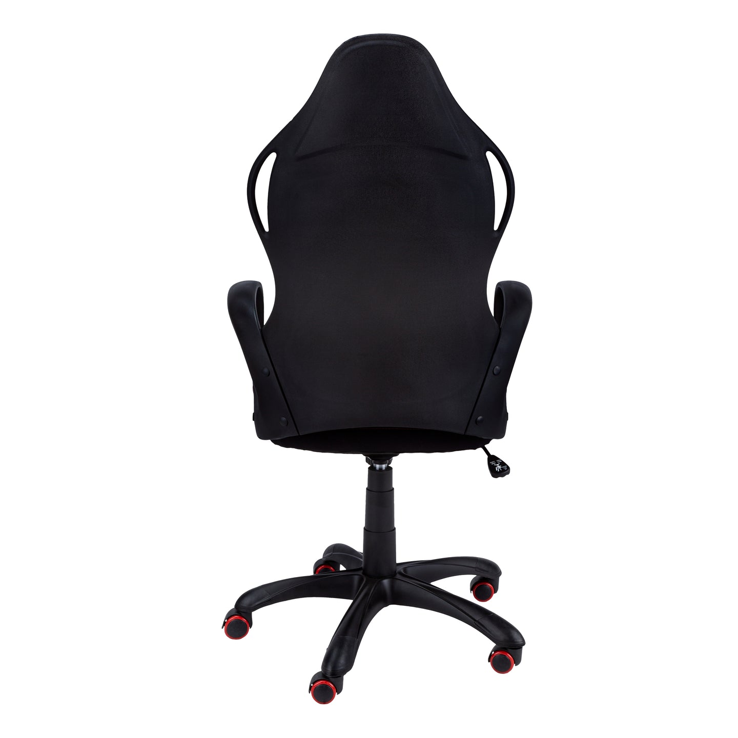 I 7259 Office Chair - Black / Red Fabric / Multi Position - Furniture Depot