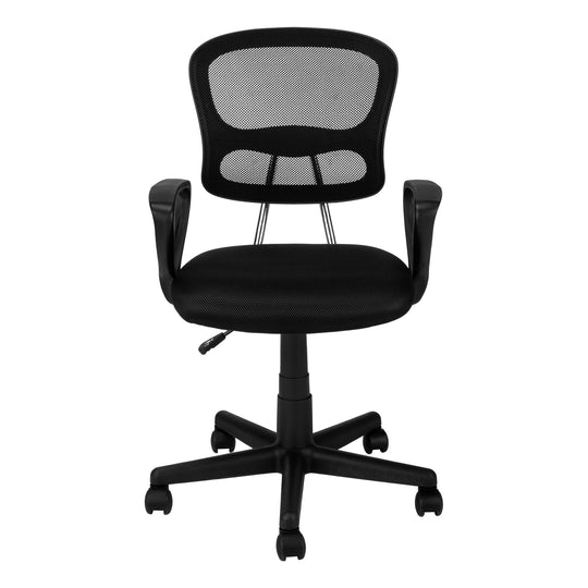 I 7260 Office Chair - Black Mesh Juvenile / Multi-Position - Furniture Depot